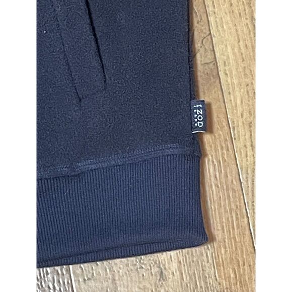 Izod Jeans Men’s Navy Fleece Vest Sherpa Collar Zip Front Size Large - Picture 4 of 13